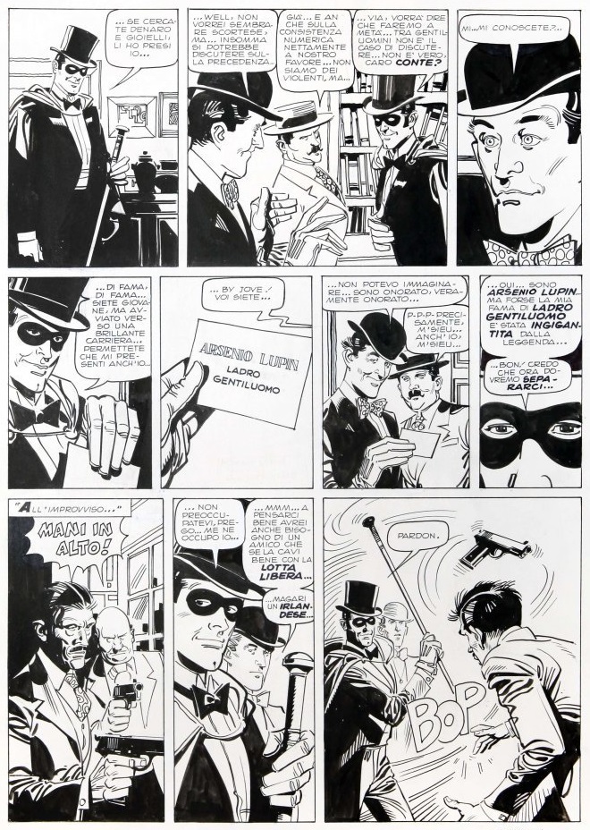 Gli aristocratici incontrano Arsenio Lupin