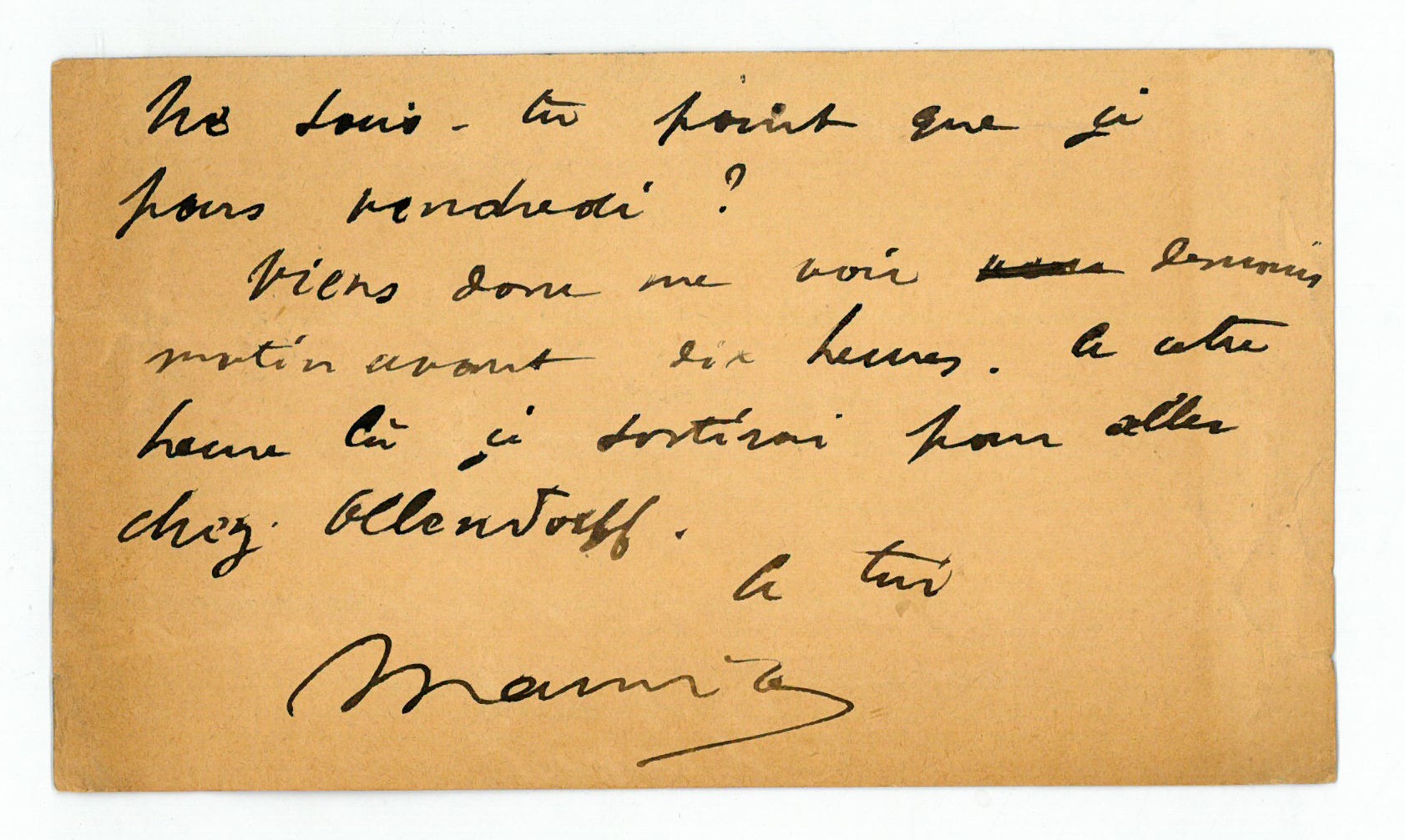 autographe